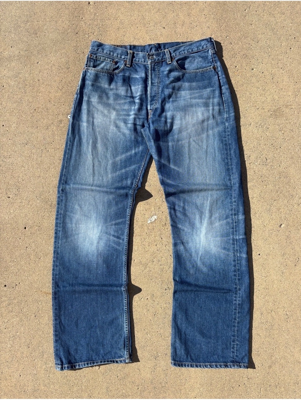 Vintage Y2K Levi’s 508 Made in Italy Faded Jeans W34 L34